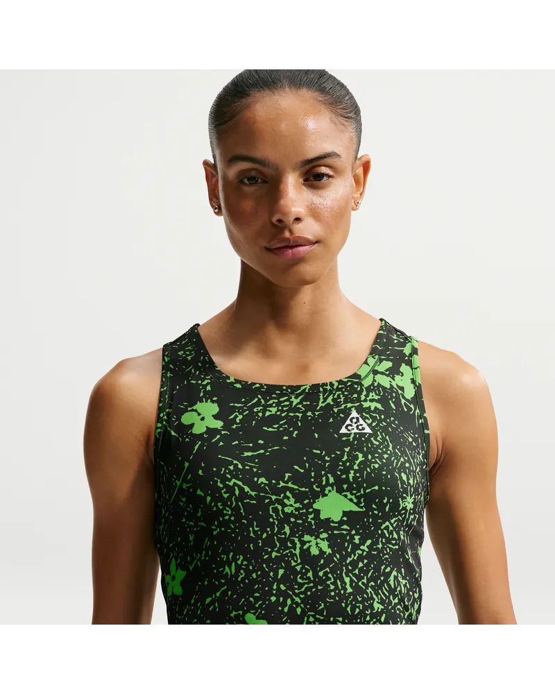 Nike ACG „Solar Chase“ Dri-FIT Traillauf-Tanktop (Damen) - Grün Grün