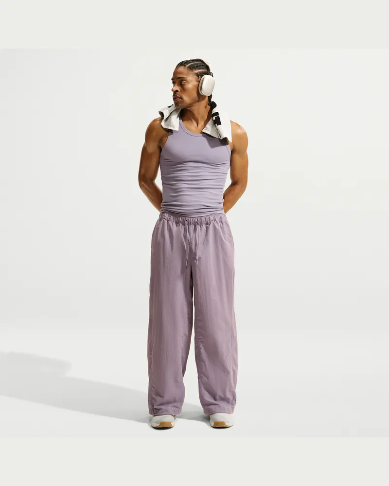 Nike N.A.C. Dri-FIT Oversize-Webhose (Herren) - Lila Lila