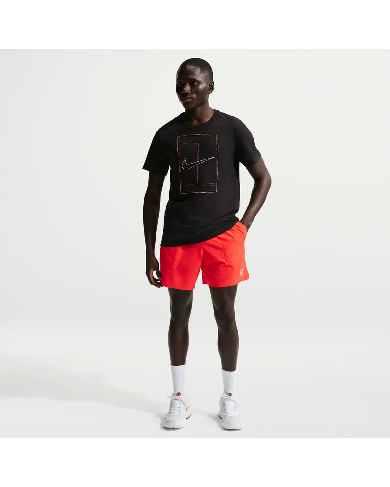 Nike Court Advantage Dri-FIT-Tennisshorts (ca. 15,5 cm) - Rot Rot