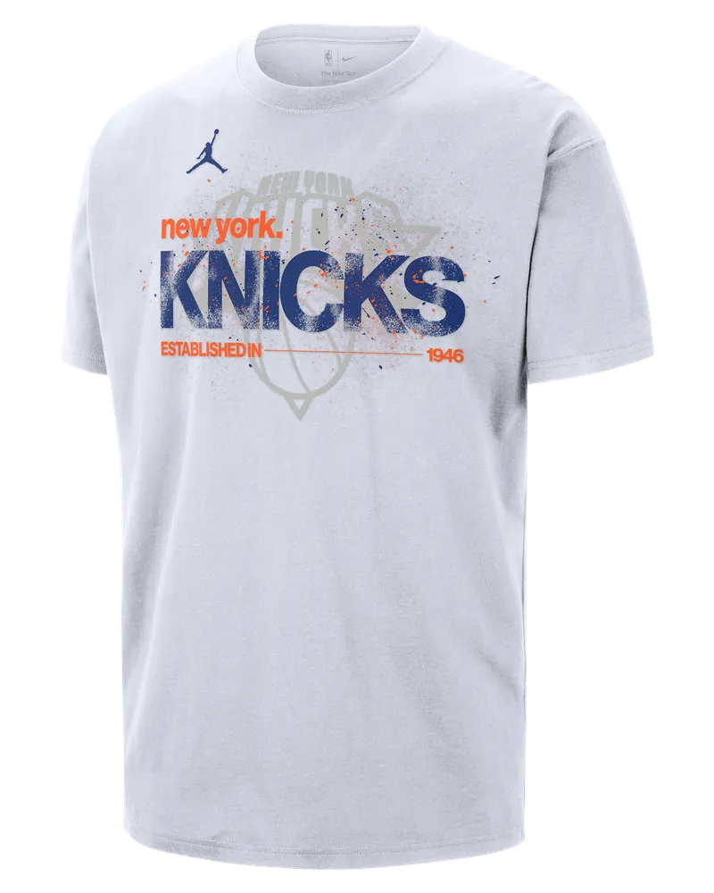 Jordan New York Knicks Courtside  '85 NBA Statement T-Shirt (Herren) - Weiß Weiß