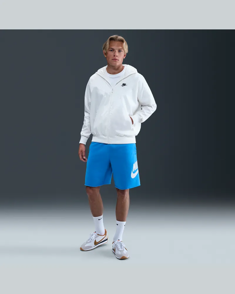 Nike Club French-Terry-Alumni-Shorts (Herren) - Blau Blau