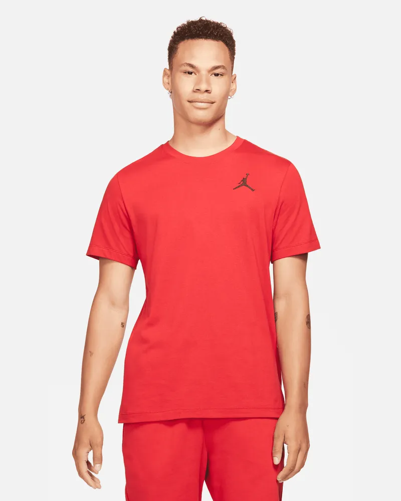 Jordan Jumpman Kurzarm-T-Shirt für Herren - Rot Rot