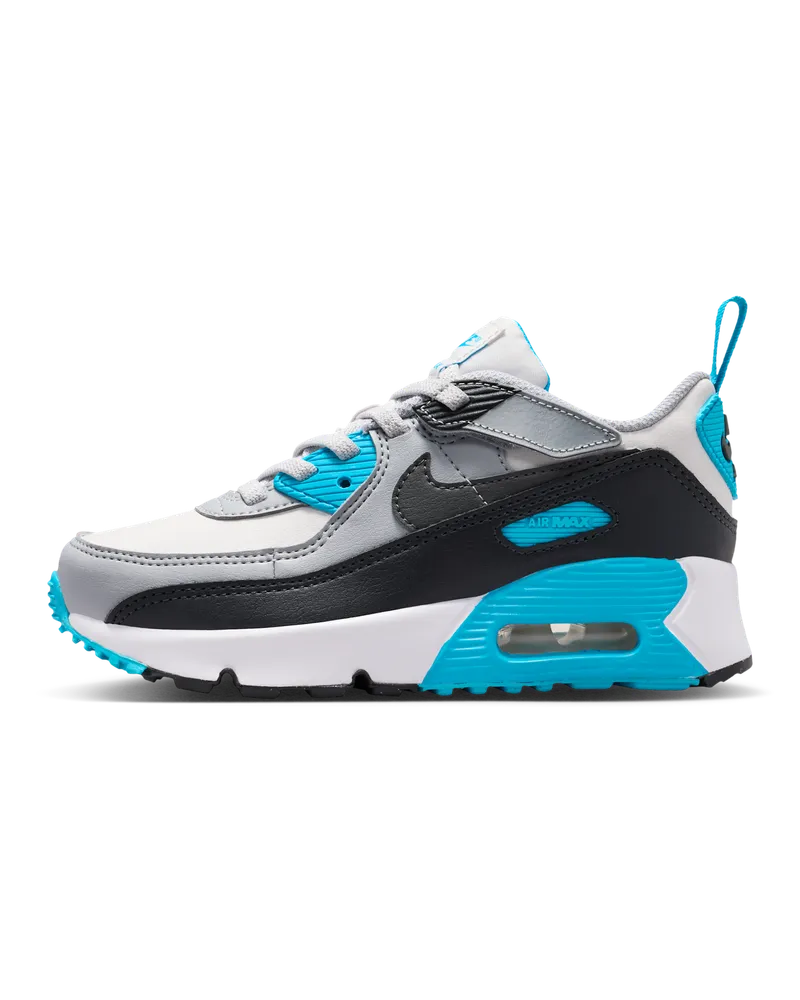 Nike Air Max 90 EasyOn Schuh für jüngere Kinder - Grau Grau