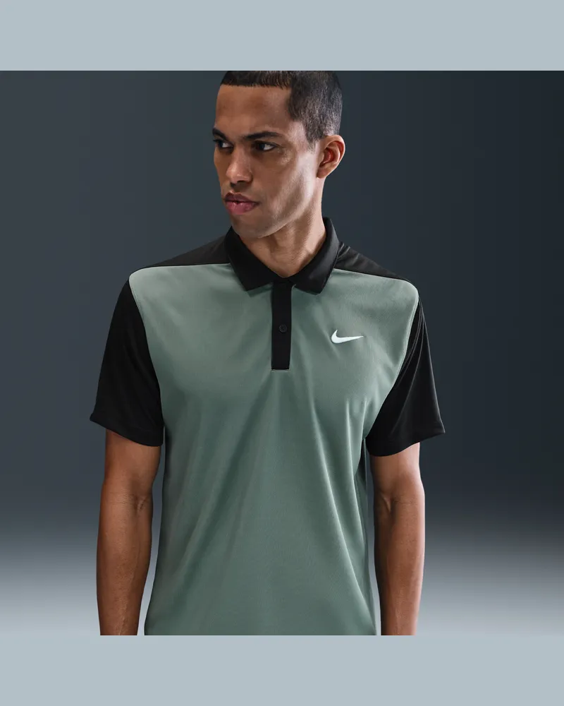 Nike Victory+ Dri-FIT Golf-Poloshirt für Herren - Grau Grau