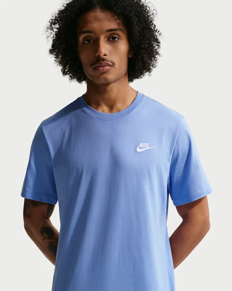 Nike Club Herren-T-Shirt - Blau Blau