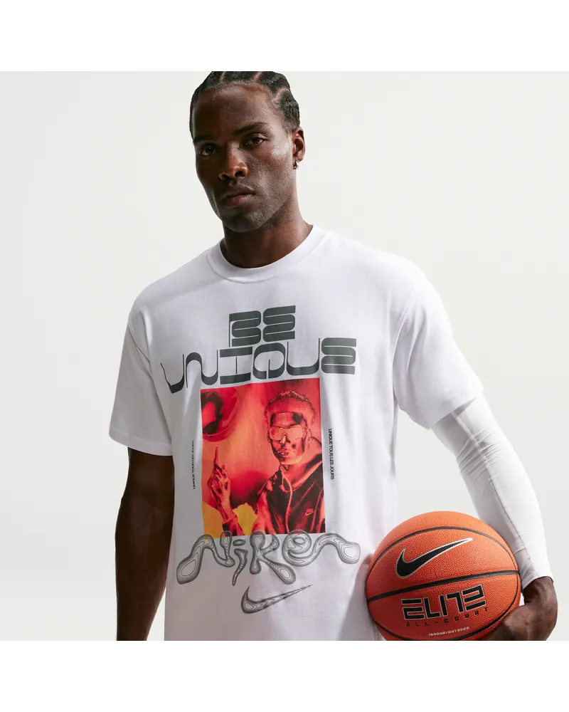 Nike Victor Wembanyama Basketball-T-Shirt (Herren) - Weiß Weiß