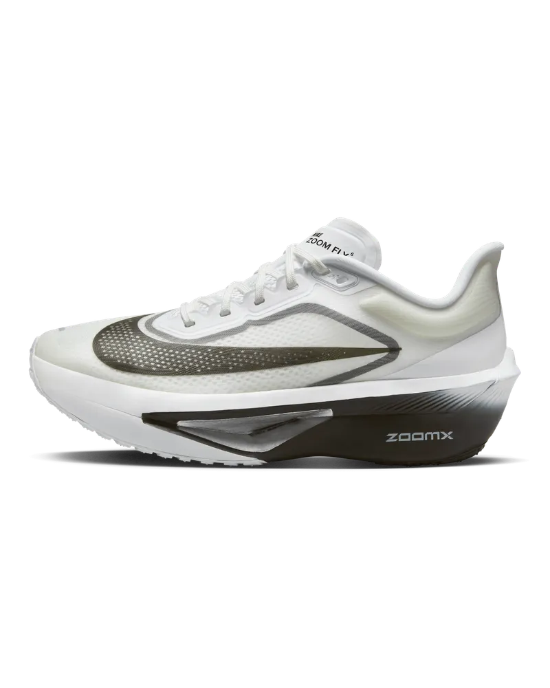 Nike Zoom Fly 6 Straßenlaufschuh für Wettkämpfe (Damen) - Weiß Weiß