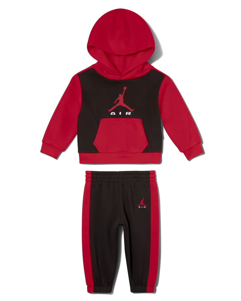 Jordan Air 2-teiliges Hoodie-Set (Kleinkinder) - Rot Rot