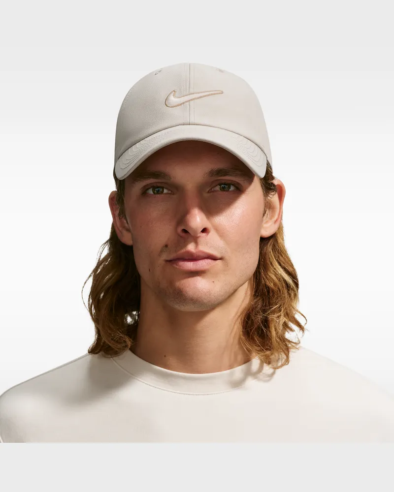 Nike Club unstrukturierte Swoosh Cap - Braun Braun