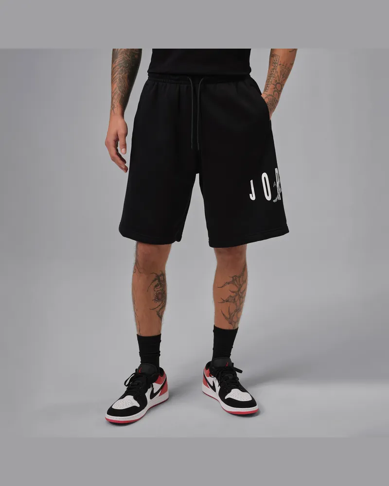 Jordan Brooklyn Fleece Shorts (Herren) - Schwarz Schwarz