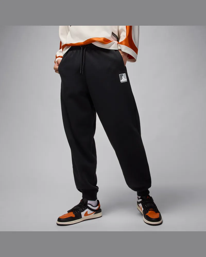 Jordan Brooklyn Fleece Herrenhose - Schwarz Schwarz