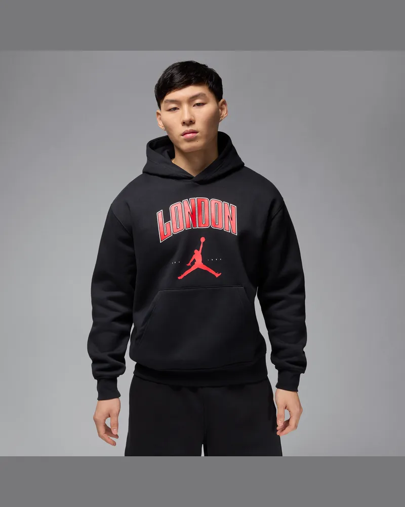 Jordan London-Hoodie aus Fleece (Herren) - Schwarz Schwarz