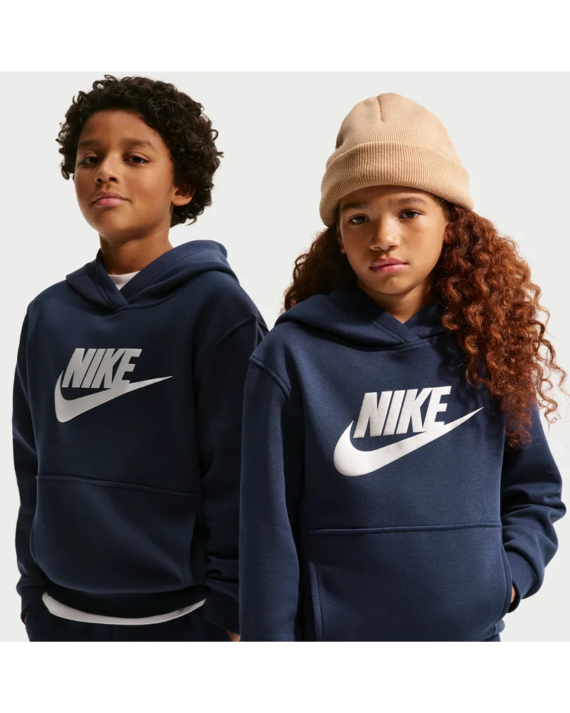 Nike Club Fleece Hoodie (ältere Kinder) - Blau Blau