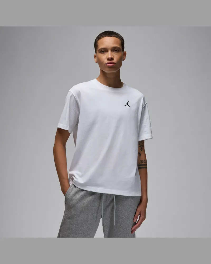 Jordan Essentials Damenoberteil - Weiß Weiß