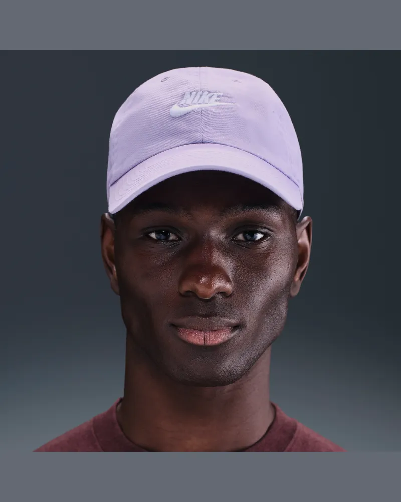Nike Club unstrukturierte Futura Wash-Cap - Lila Lila