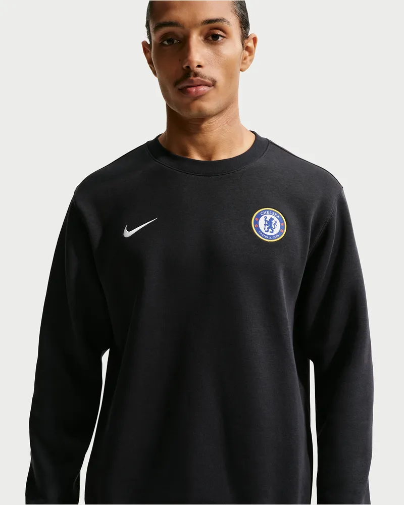 Nike FC Chelsea Club  Football-Shirt mit Rundhalsausschnitt (Herren) - Blau Blau