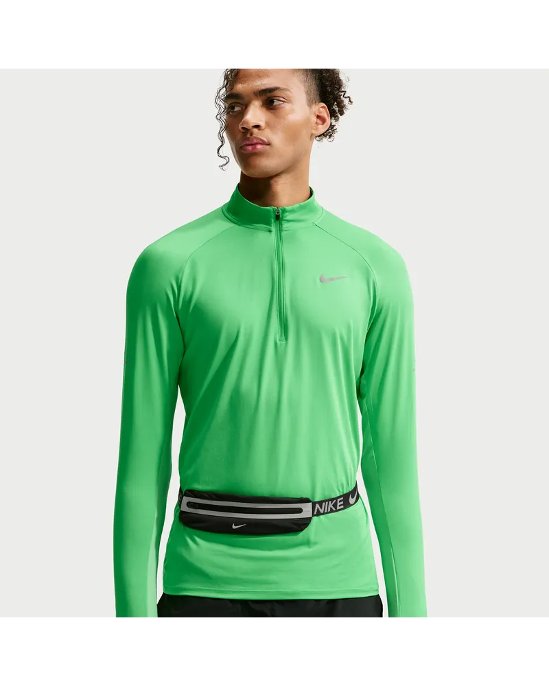 Nike Stride Dri-FIT-Laufoberteil mit Halbreißverschluss für Herren - Grün Grün