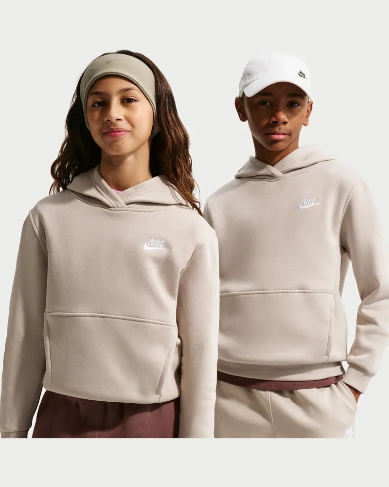 Nike Club Fleece Hoodie für ältere Kinder - Braun Braun