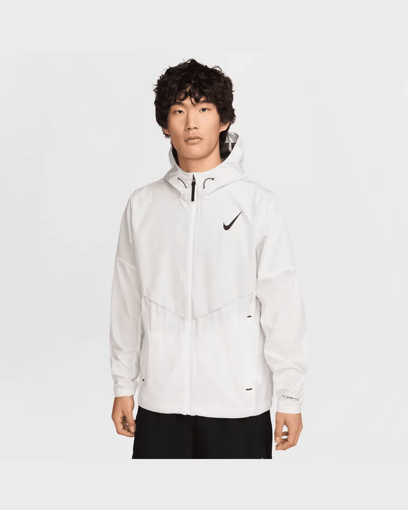 Nike AeroSwift Storm-FIT Aerogami-Laufjacke (Herren) - Weiß Weiß