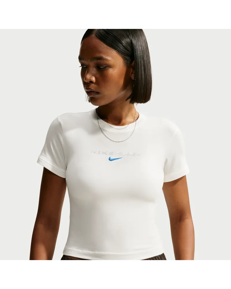 Nike T-Shirt (Damen) - Weiß Weiß