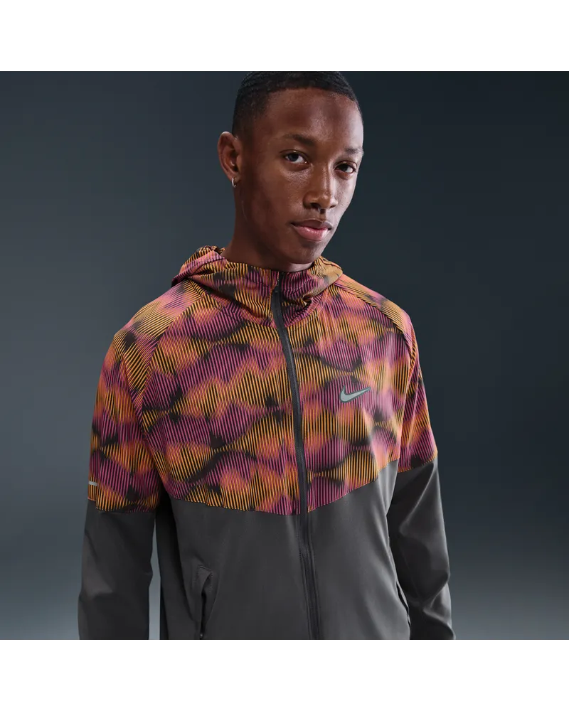 Nike Miler Laufjacke (Herren) - Grau Grau
