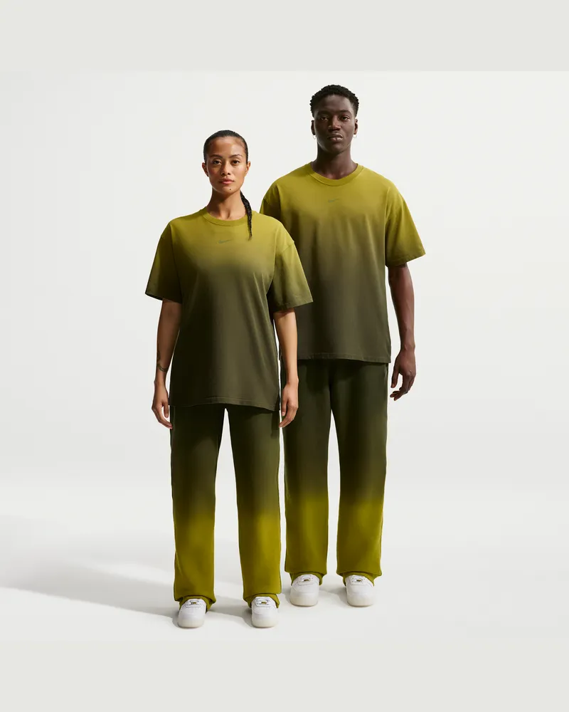 Nike NOCTA CS Fleece-Hose mit offenem Saum (Herren) - Grün Grün