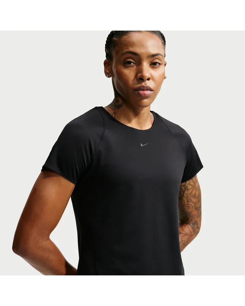 Nike Universa Dri-FIT Kurzarm-Oberteil (Damen) - Schwarz Schwarz