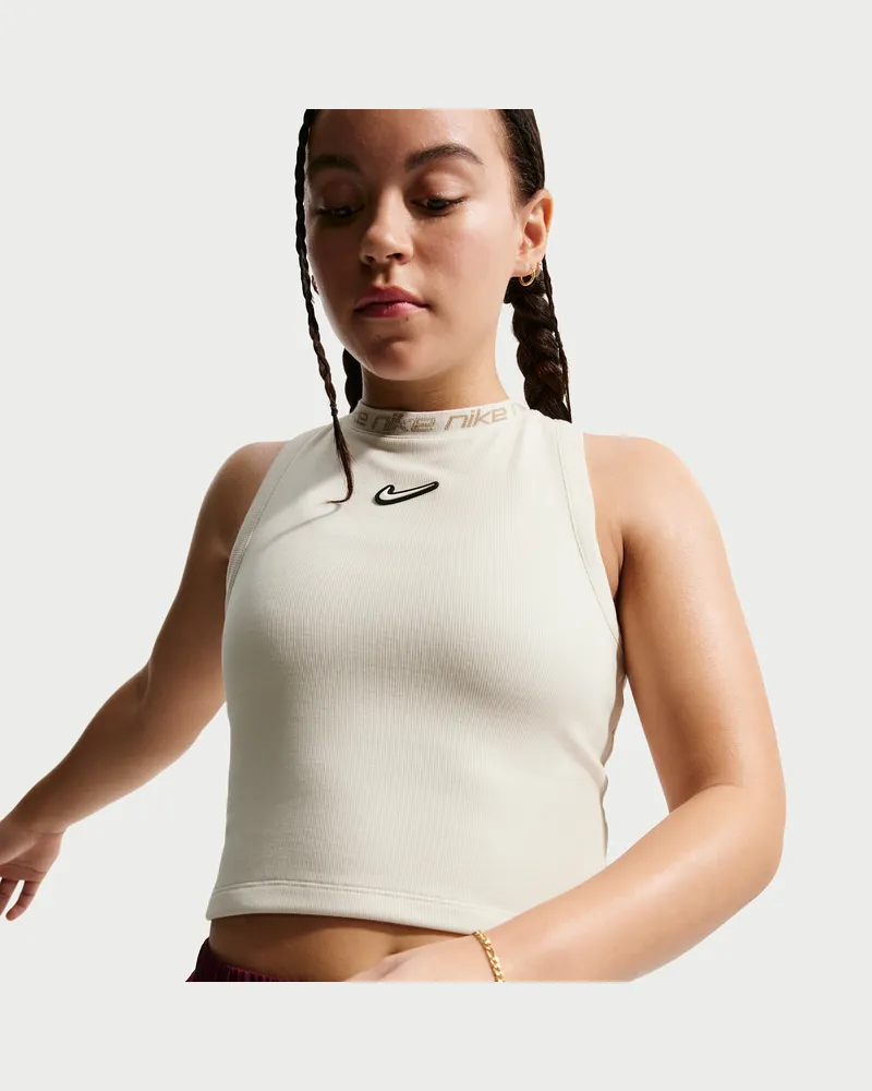 Nike Tanktop mit Dri-FIT-Technologie für ältere Kinder (Mädchen) - Braun Braun