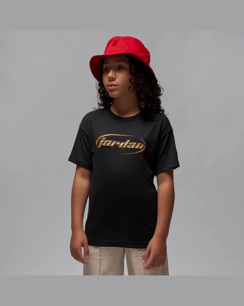 Jordan 23 Shine T-Shirt (ältere Kinder) - Schwarz Schwarz