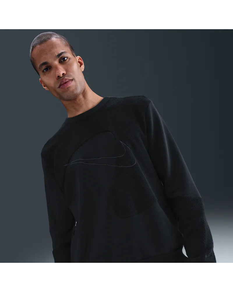 Nike Giannis Standard Issue Basketball-Rundhalsshirt (Herren) - Schwarz Schwarz