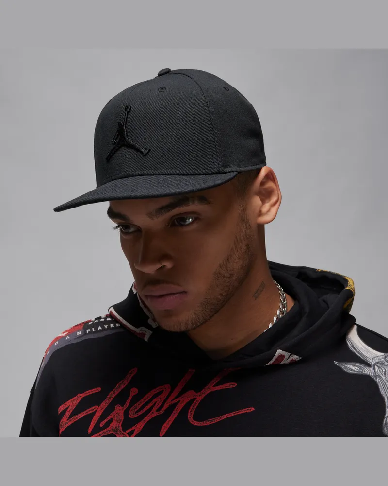 Jordan Jumpman Pro Verstellbare Cap - Schwarz Schwarz