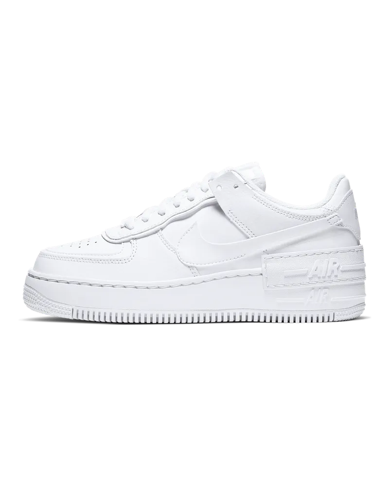 Nike Air Force 1 Shadow Damenschuhe - Weiß Weiß