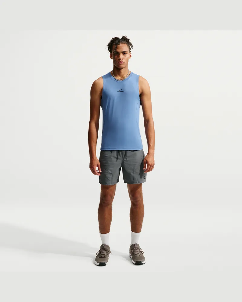 Nike Pro Training Dri-FIT ADV Shorts (ca. 15 cm, Herren) - Grau Grau