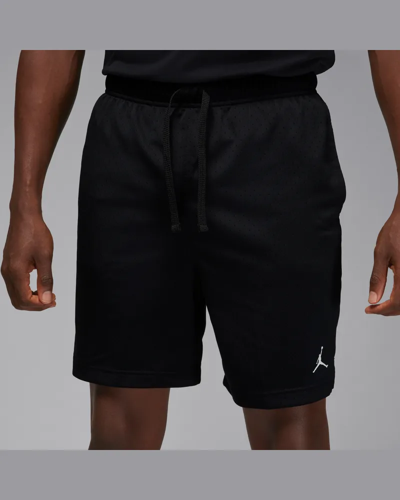 Jordan Sport Dri-FIT Mesh-Shorts für Herren - Schwarz Schwarz
