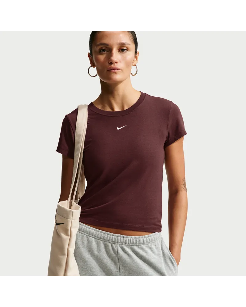 Nike Chill Knit Damen-T-Shirt - Lila Lila