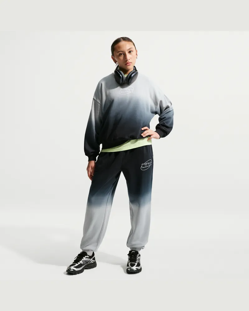 Nike Studio Fleece lockere Hose (ältere Kinder, Mädchen) - Grau Grau