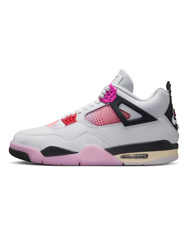 Jordan Air  4 Retro "Comic" Schuh (Herren) - Weiß Weiß