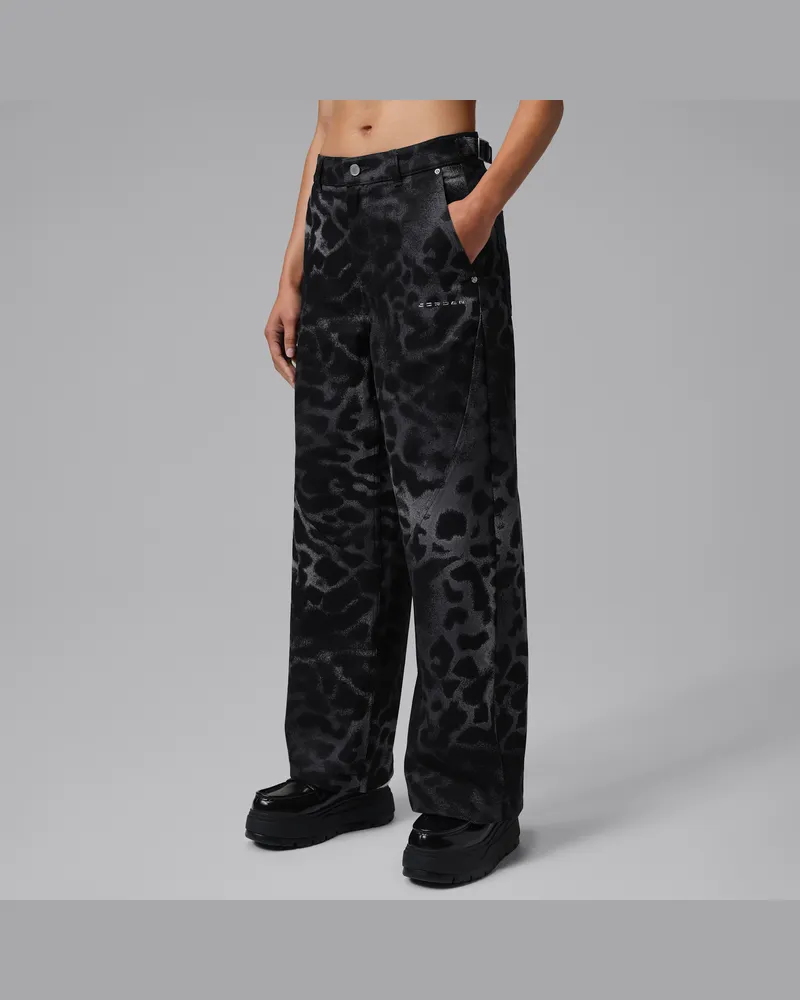 Jordan Flight weite Hose (Damen) - Schwarz Schwarz
