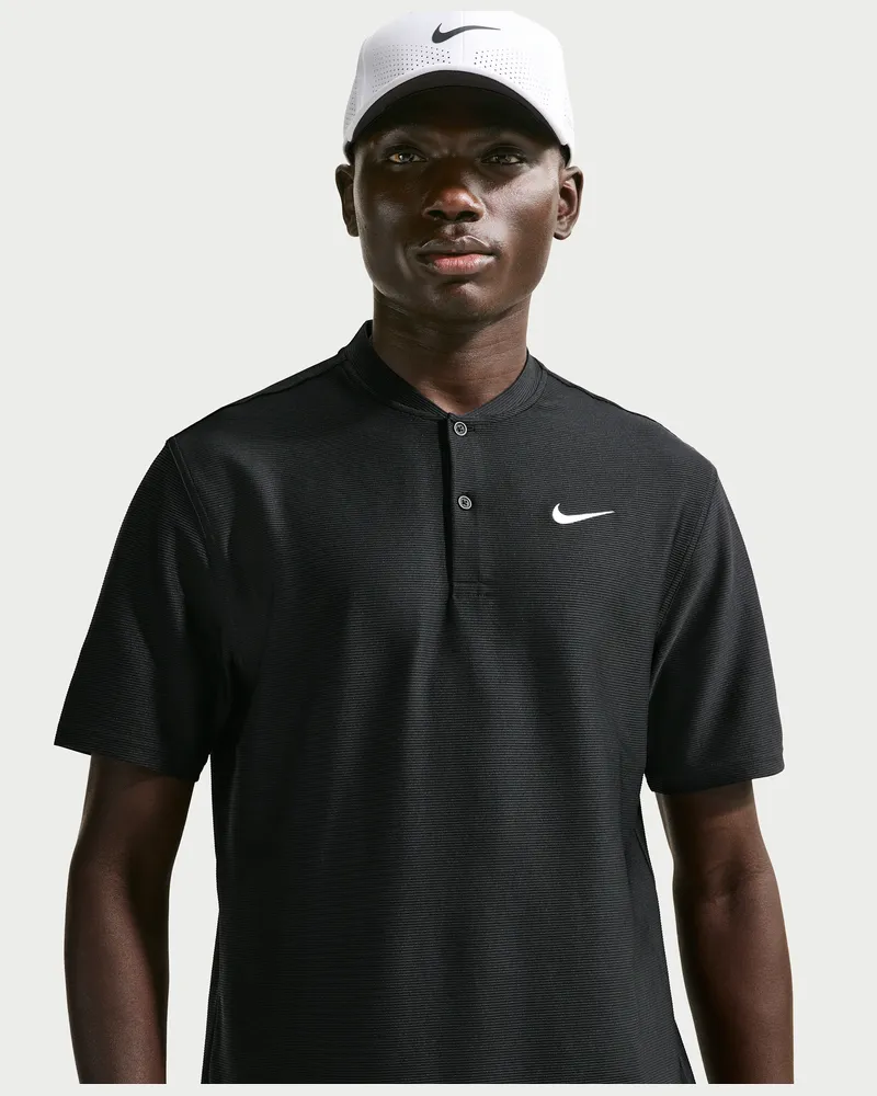 Nike Velocity Dri-FIT Golf-Poloshirt (Herren) - Schwarz Schwarz
