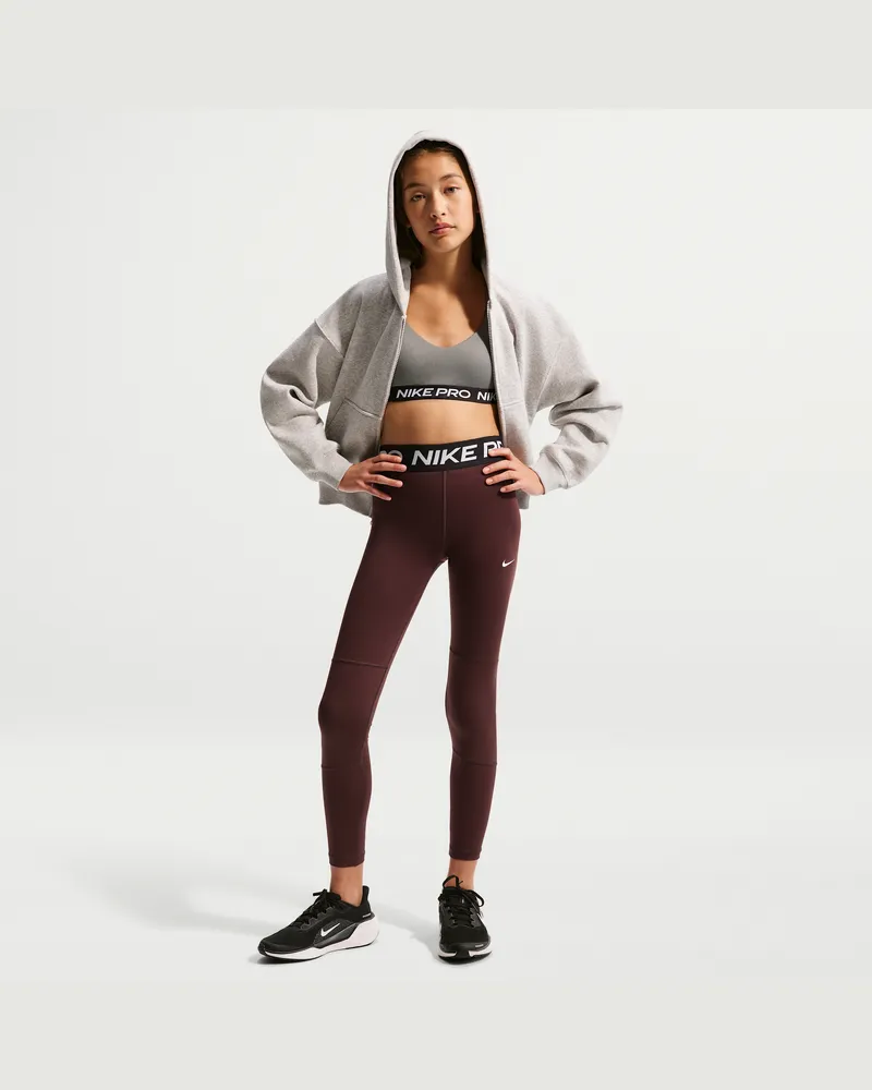 Nike Pro Dri-FIT Leggings für ältere Kinder (Mädchen) - Lila Lila