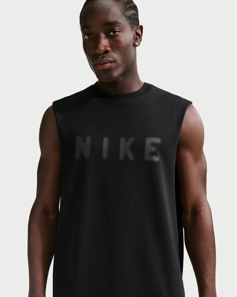 Nike N.A.C. Dri-FIT Trainings-Tanktop (Herren) - Schwarz Schwarz