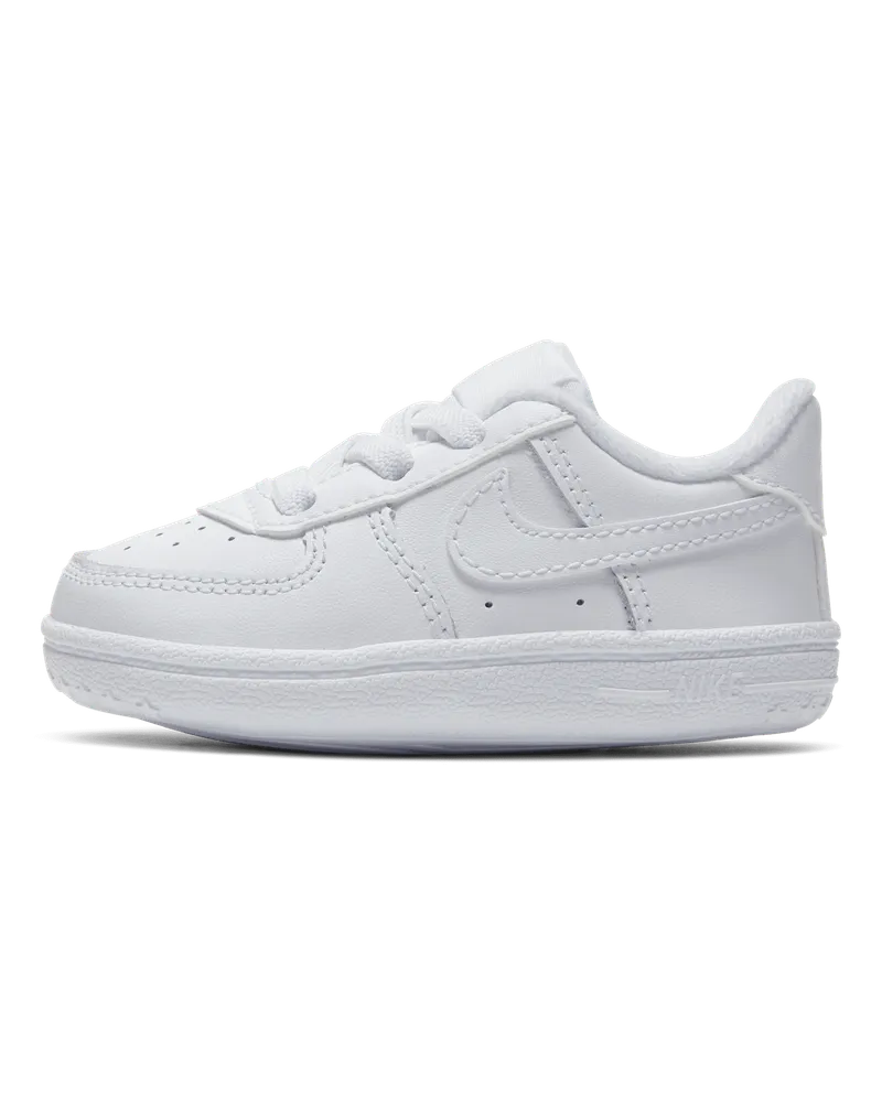 Nike Force 1 Crib Babyschuh - Weiß Weiß