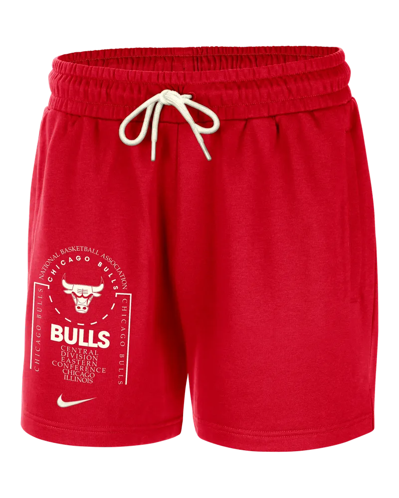 Nike Chicago Bulls Club Courtside  NBA Fleece-Shorts (Herren) - Rot Rot