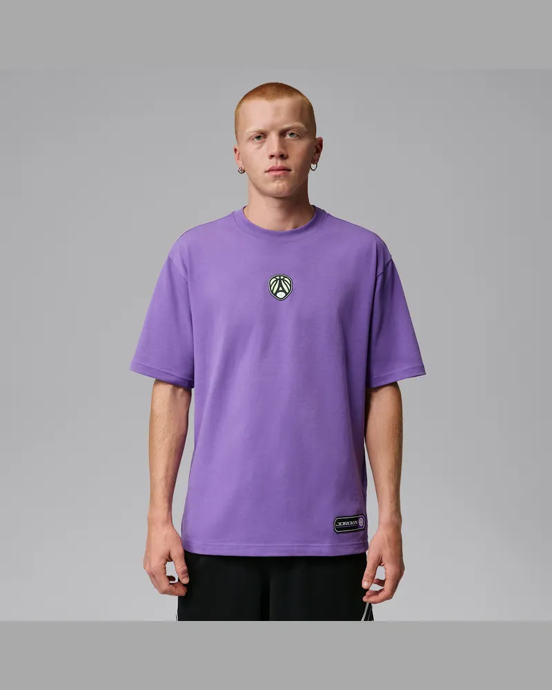 Jordan Sport Quai 54 Dri-FIT T-Shirt (Herren) - Lila Lila