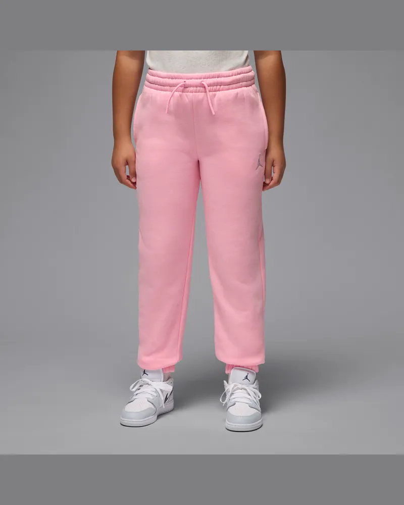 Jordan Brooklyn Fleece-Hose (ältere Kinder) - Pink Pink