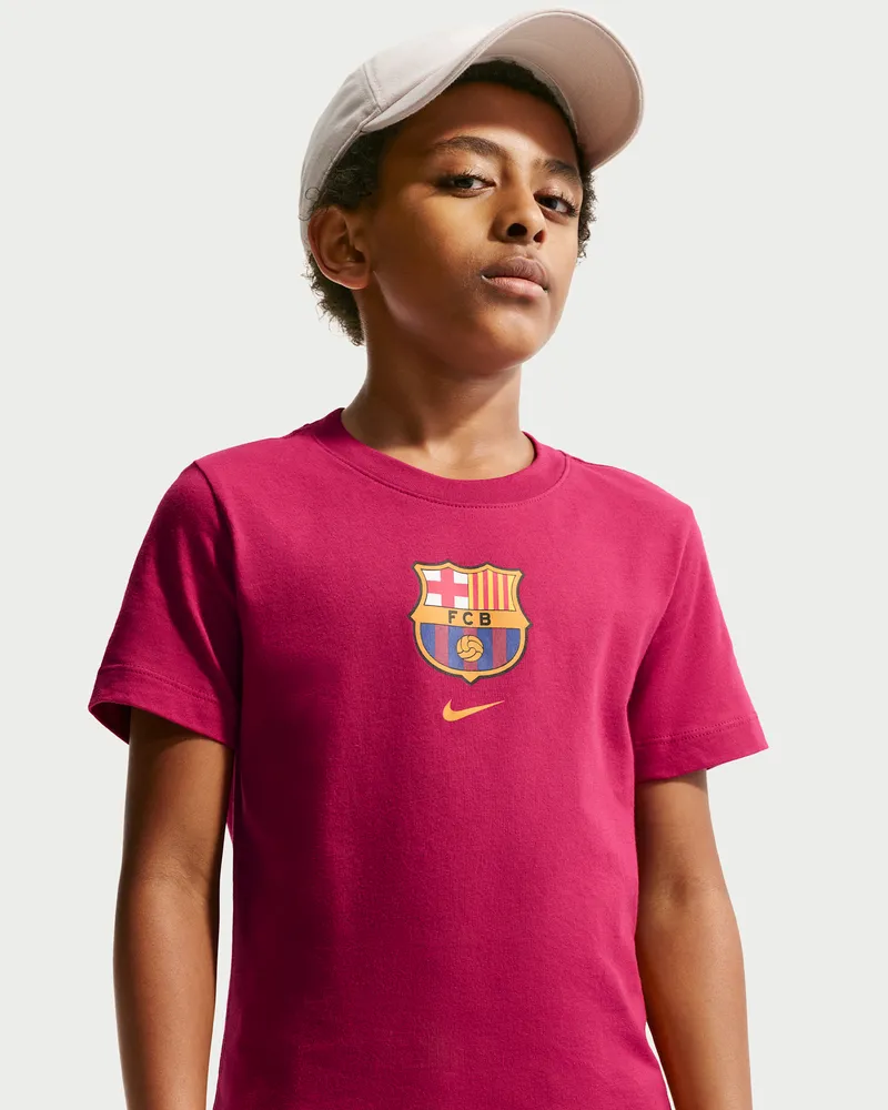Nike FC Barcelona  Fußball-T-Shirt (ältere Kinder) - Rot Rot