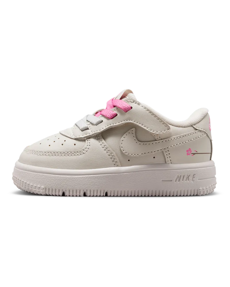 Nike Force 1 Low EasyOn Schuh (Babys/Kleinkinder) - Grau Grau