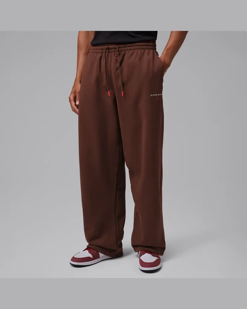 Jordan Flight Fleece Hose für Herren - Braun Braun