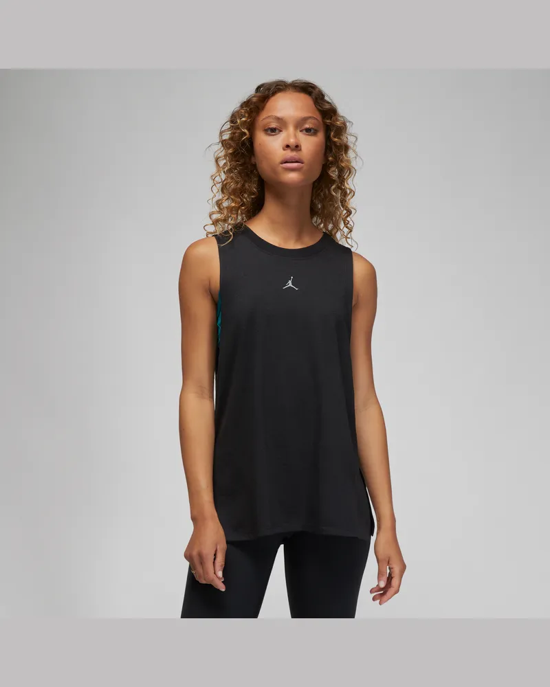 Nike Jordan Sport Diamond Tanktop FüR Damen Schwarz