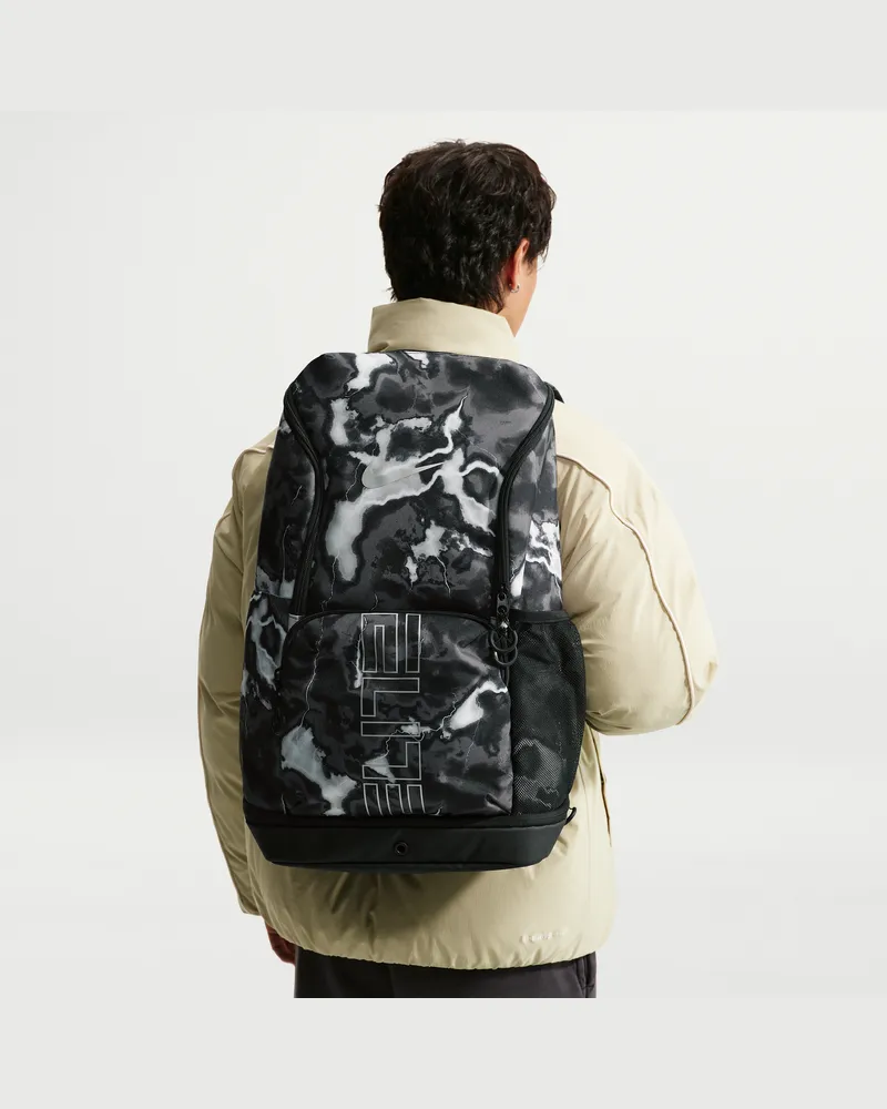 Nike Varsity Elite Rucksack mit Print (32 l) - Schwarz Schwarz